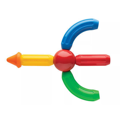 Stick-O 20 Peças Magnéticas | Constrói até 36 Modelos