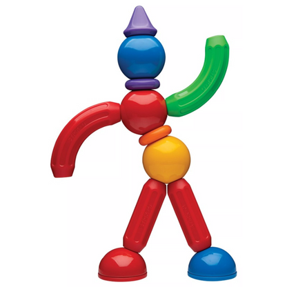 Stick-O 20 Peças Magnéticas | Constrói até 36 Modelos