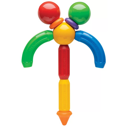 Stick-O 20 Peças Magnéticas | Constrói até 36 Modelos