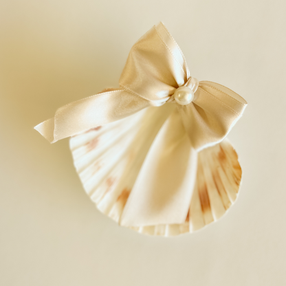 Conjunto de Batizado Completo | Vela Personalizada, Concha e Toalha