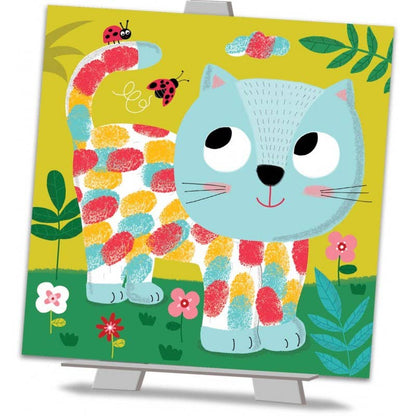Kit Pintura a Dedo Companheiros Adoráveis | Arte Criativa Infantil 3+