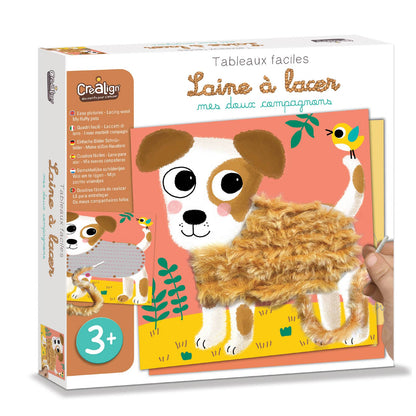 Kit de Laçar Meus Doces Companheiros | Atividade Manual para Crianças 3+