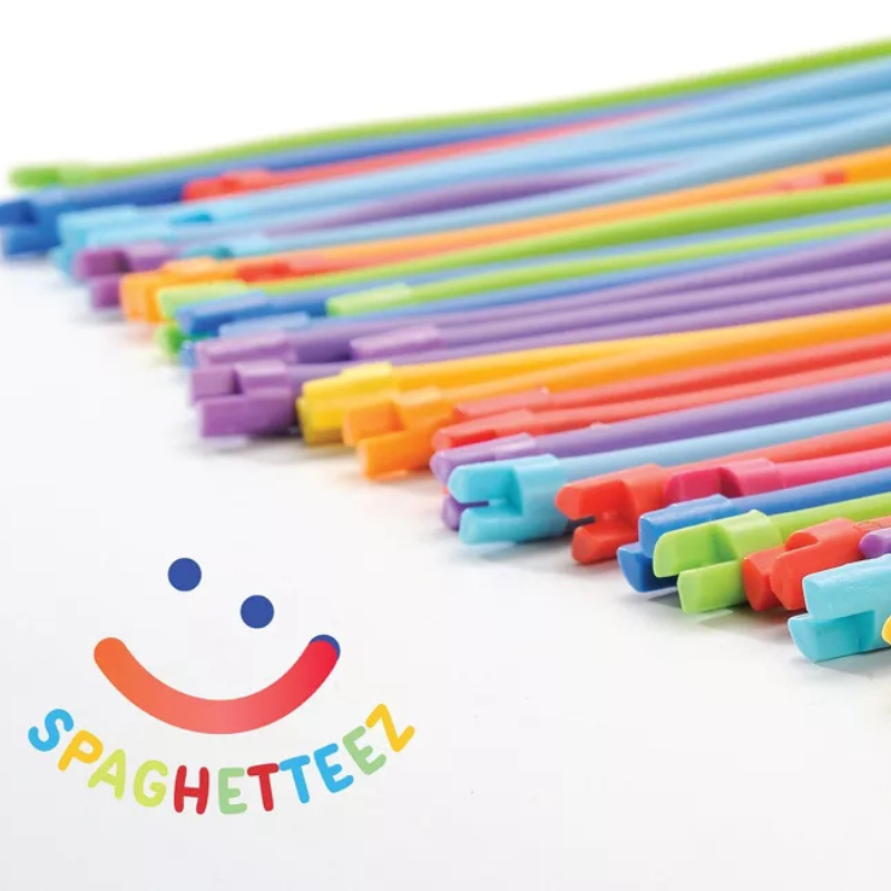 Spaghetteez 35 Peças | Varetas Flexíveis para Construções Criativas 3+