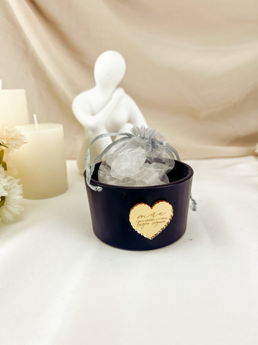 Difusor Aromático de Cristais com Óleo de Lavanda — Personalizado