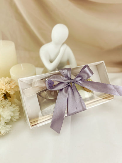 Set Difusor Aromático e Vela — Presente para a Mãe