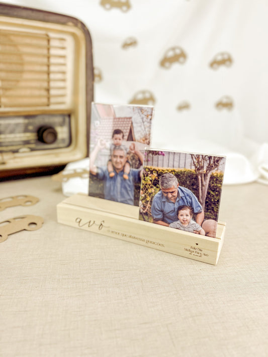 Porta-Retratos Personalizado para o Dia do Pai