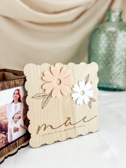 Cubo Fotográfico Personalizado - Dia da Mãe