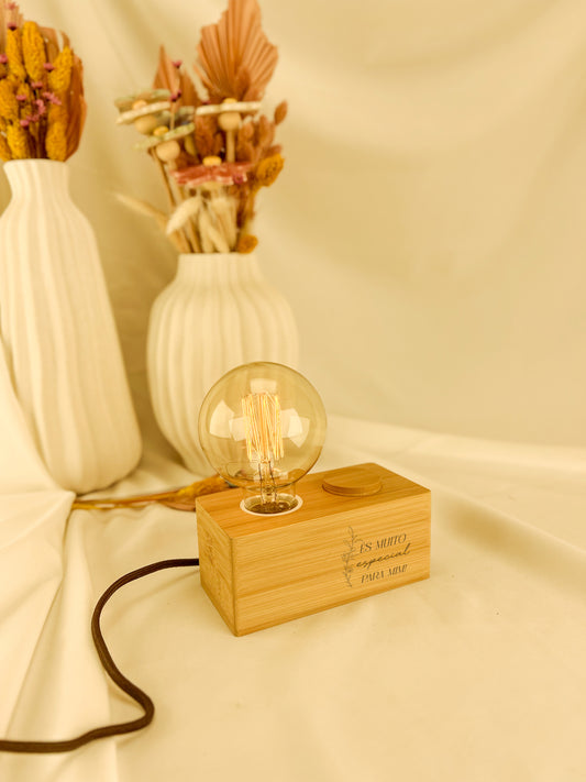Candeeiro em Bambu Estilo Vintage para Padrinhos