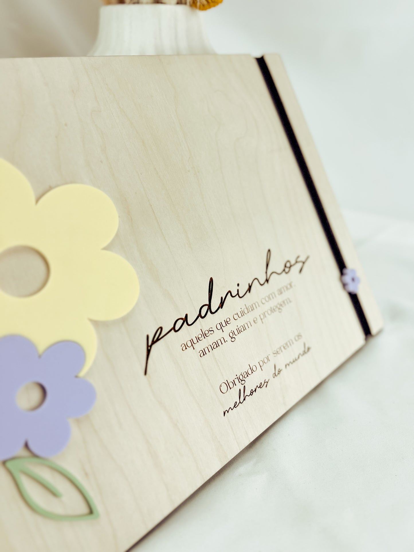 Álbum de Recordações Personalizado para Padrinhos