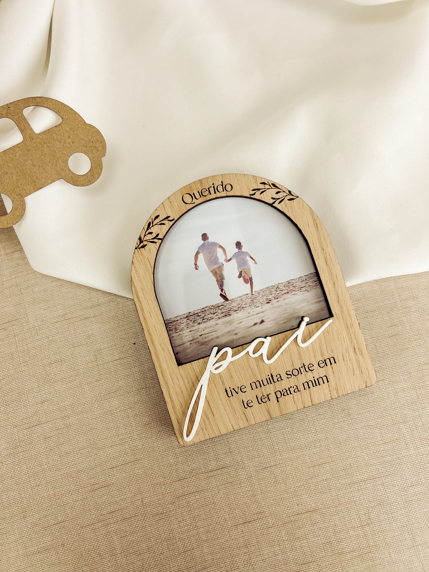 Mini Moldura Personalizada com Fotografia | Dia do Pai