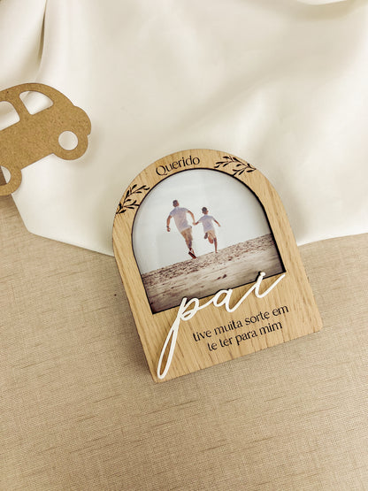 Mini Moldura Personalizada com Fotografia | Dia do Pai