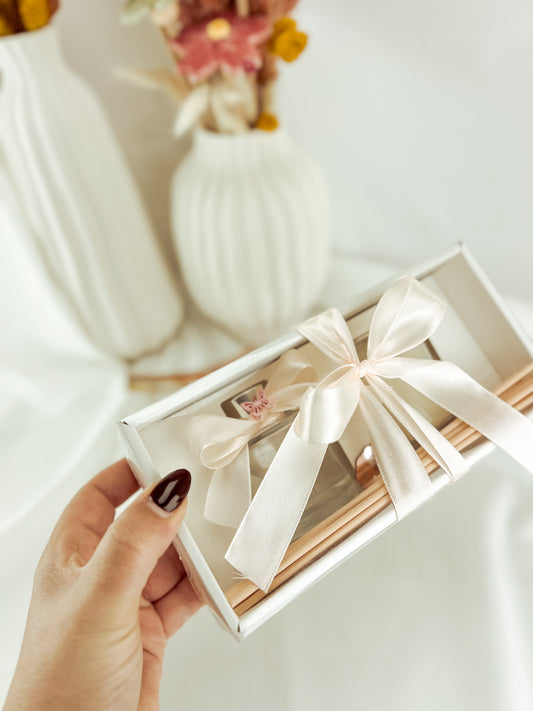 Difusor de Vareta com Vela Aromática — Para Padrinhos
