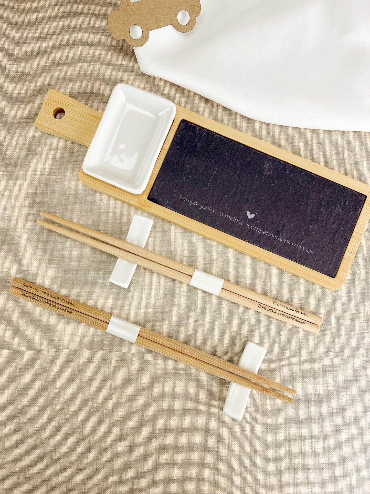 Kit de Sushi Personalizado | Dia do Pai
