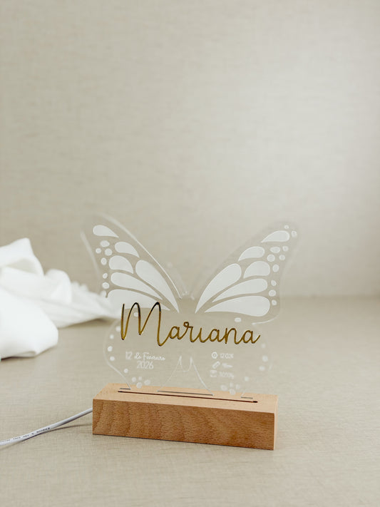 Candeeiro LED Personalizado para Quarto do Bebé — Novo Design E