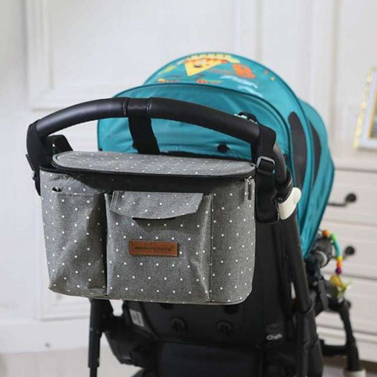 Bolsa Organizadora para Carrinho de Bebé | Impermeável e Universal