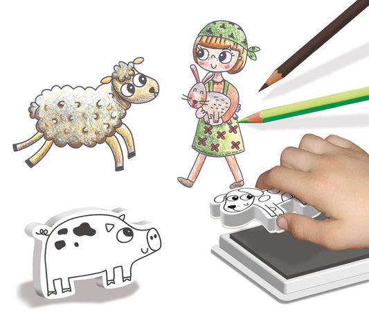 Kit de Carimbos My Little Farm | Arte Criativa Vida na Quinta
